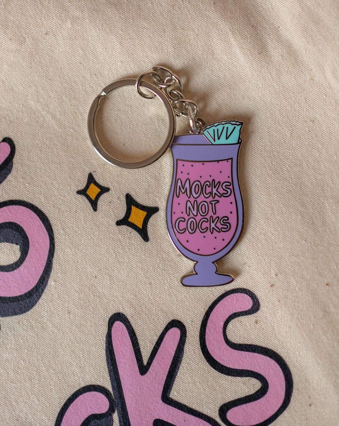 Mocks Not C**ks Keyring