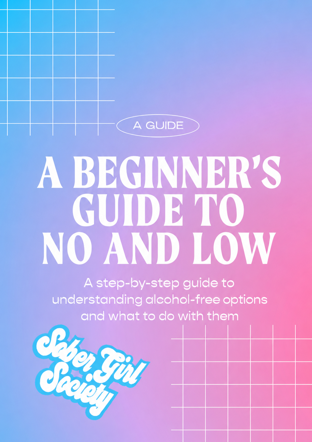 A Beginner's Guide to No & Low Drinking: Guided eBook with recommendations and recipes
