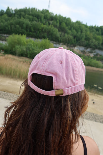 Sober Girl Society Cap Dusky Pink