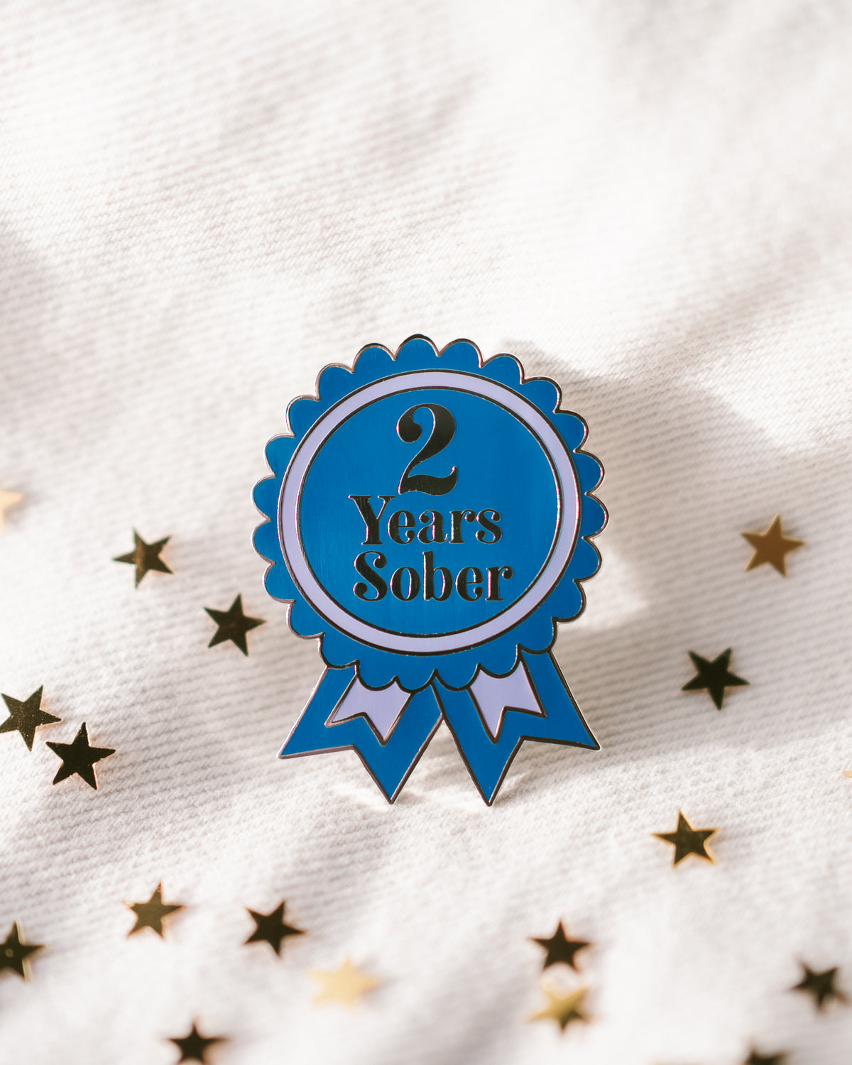 Sober Milestone Pin [1 Month - 10 Years Milestones Available]