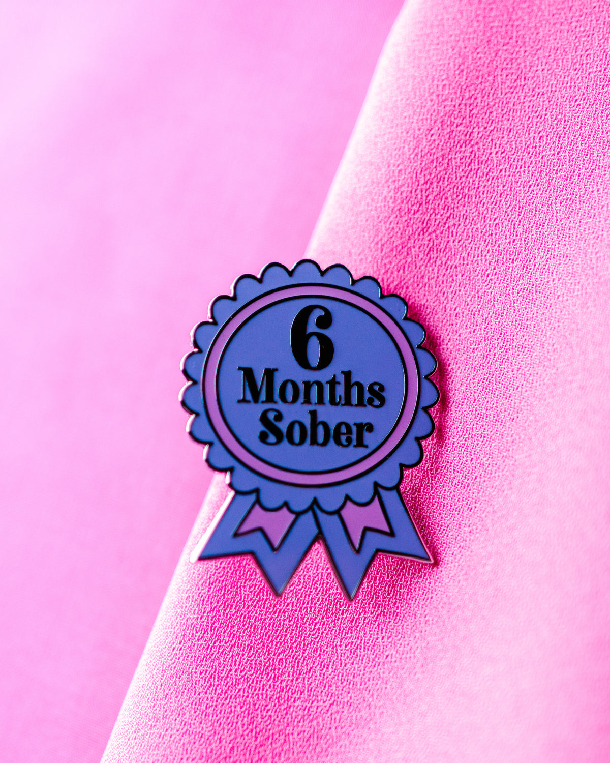 Sober Milestone Pin [1 Month - 10 Years Milestones Available]