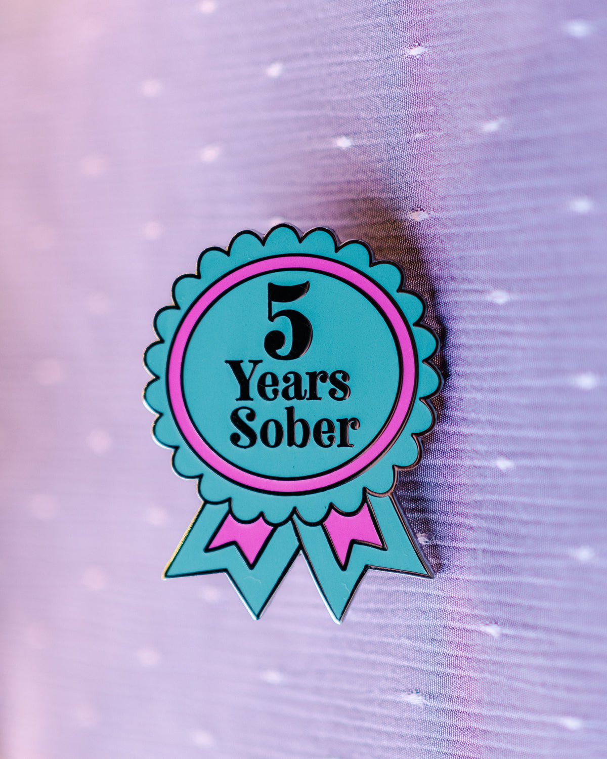 Sober Milestone Pin [1 Month - 10 Years Milestones Available]