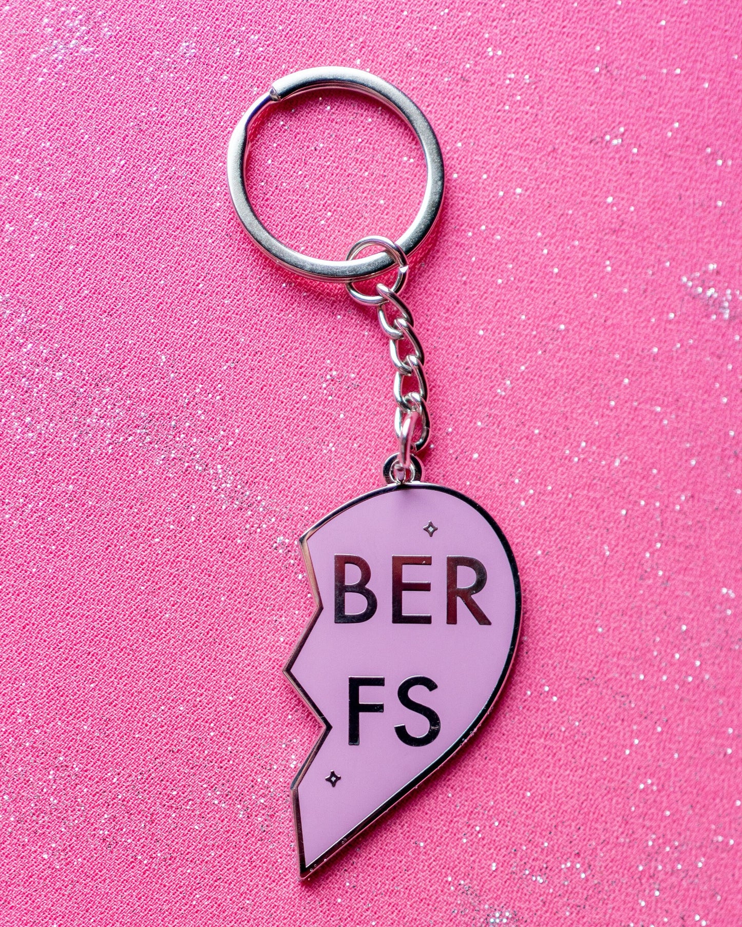 Sober BFF 2-part Keyring