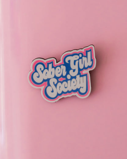 Sober Girl Society Fridge Magnet