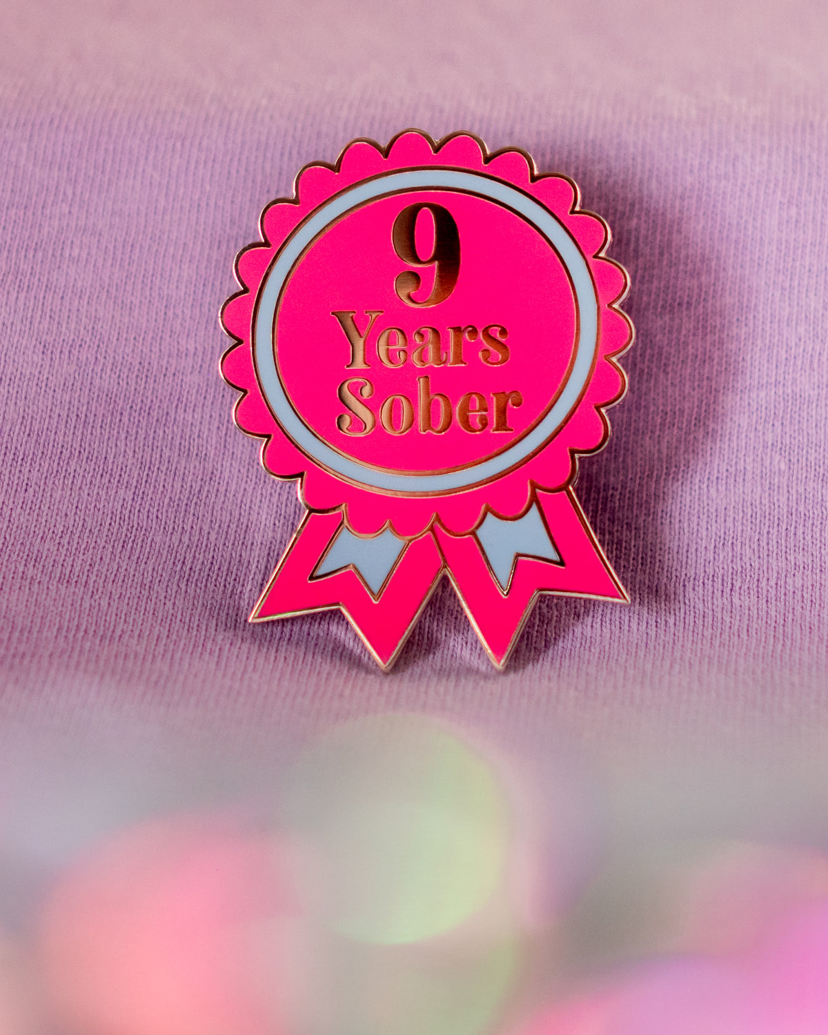 Sober Milestone Pin [1 Month - 10 Years Milestones Available]