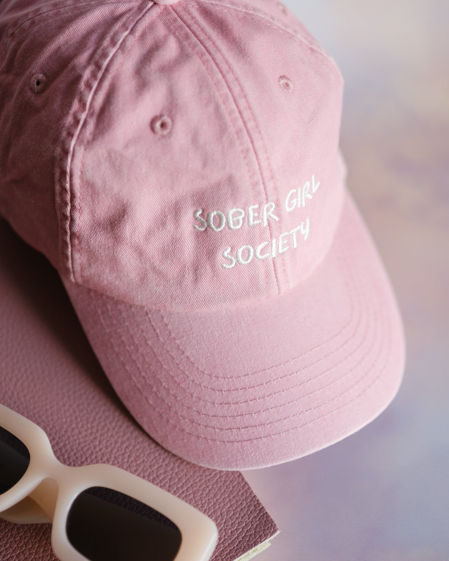 Sober Girl Society Dusky Pink Cap