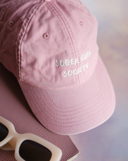 Sober Girl Society Dusky Pink Cap