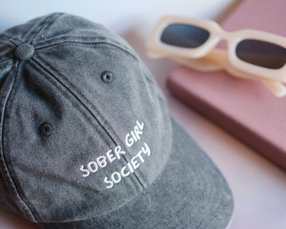 Sober Girl Society Charcoal Cap