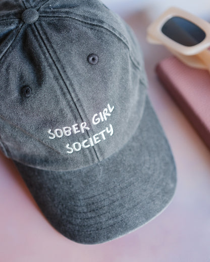 Sober Girl Society Charcoal Cap