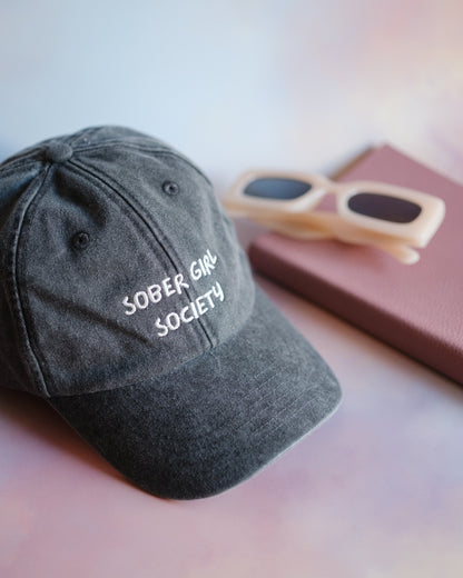 Sober Girl Society Charcoal Cap