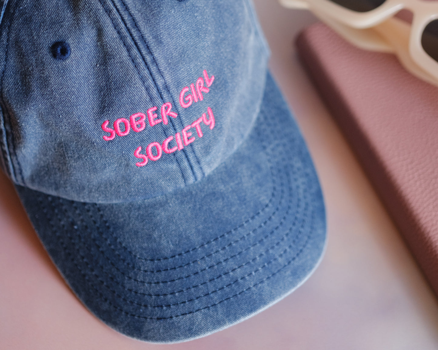 Sober Girl Society Denim Cap