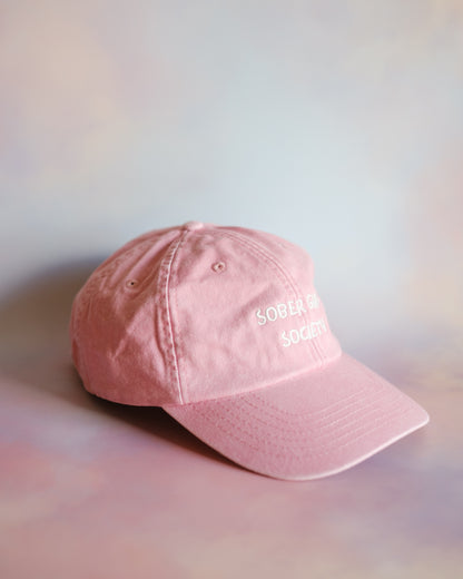 Sober Girl Society Dusky Pink Cap