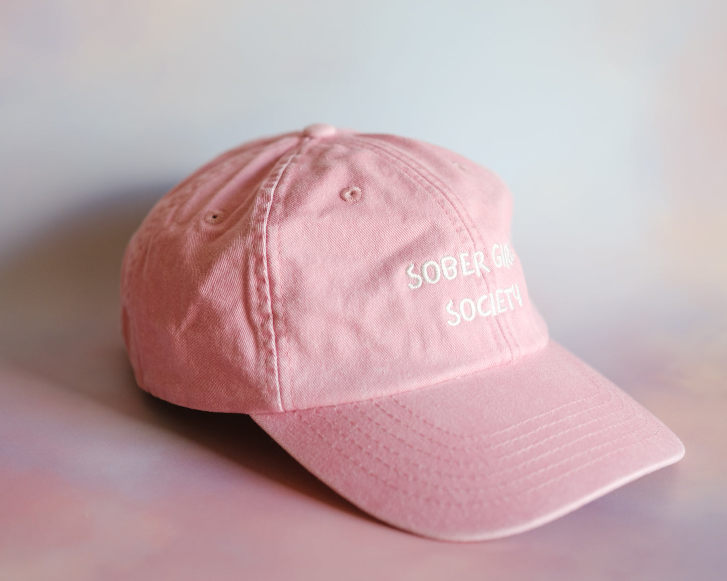 Sober Girl Society Dusky Pink Cap
