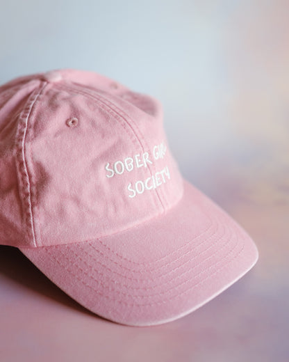 Sober Girl Society Dusky Pink Cap