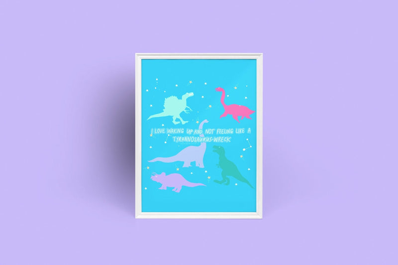 Tyrannosaurus Wreck by Sober Girl Society Print [Digital Download]